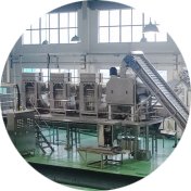 orange juice processing plant